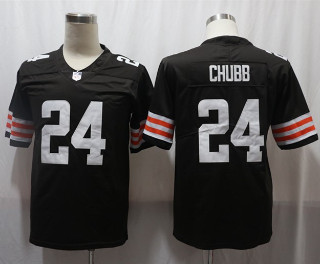 NFL Cleveland Browns #24 Chubb Vapor Limited Brown Jersey