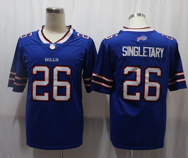 NFL Buffalo Bills #26 Singletary Blue Vapor Limited Jersey