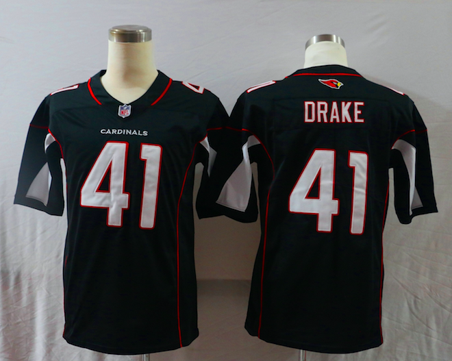 NFL Arizona Cardinals #41 Drake Black Vapor Limited Jersey