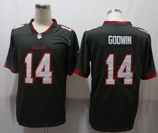 NFL Tampa Bay Buccaneers #14 Godwin Grey Vapor Limited Jersey