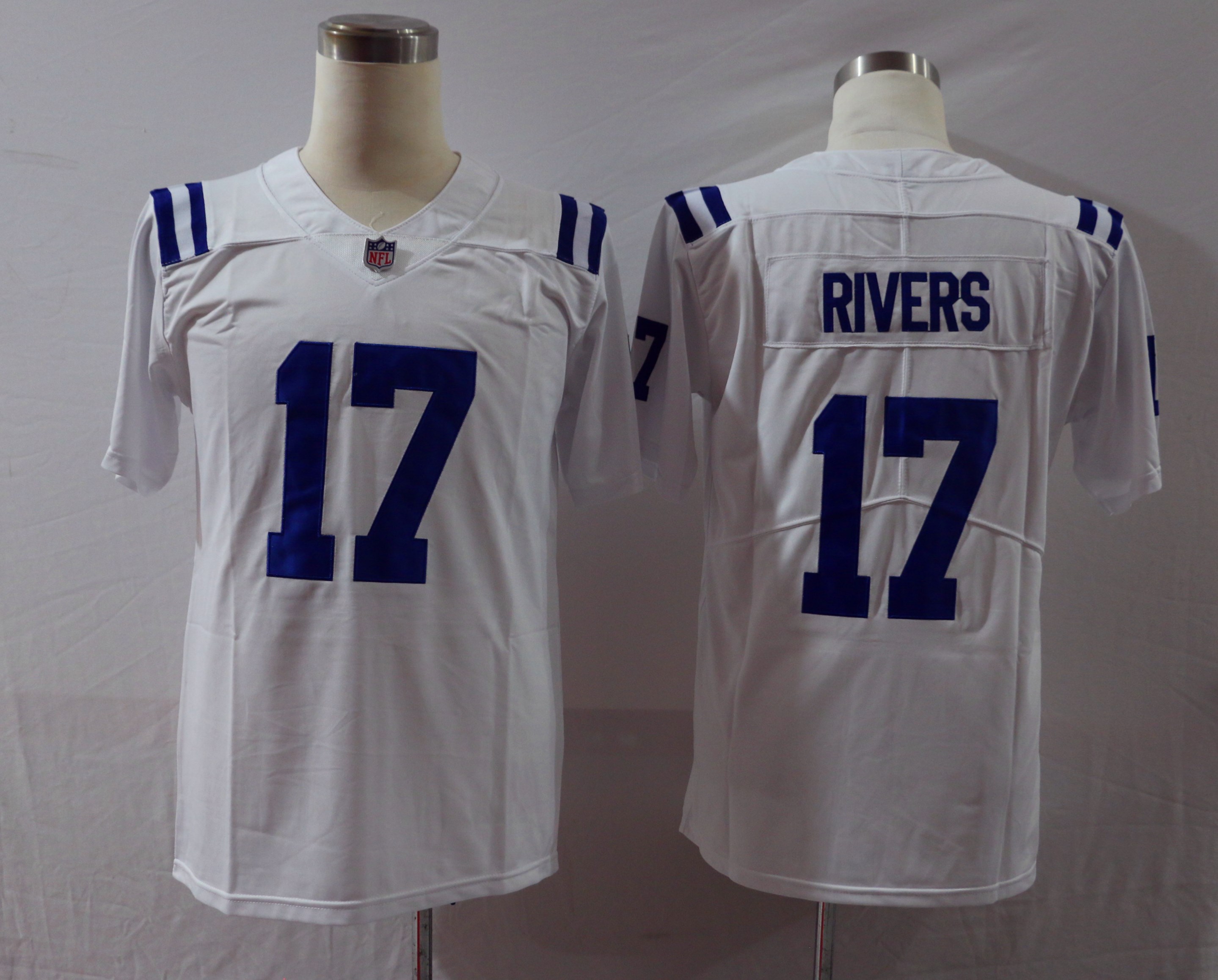 NFL Indianapolis Colts #17 Rivers White Vapor Limited jersey