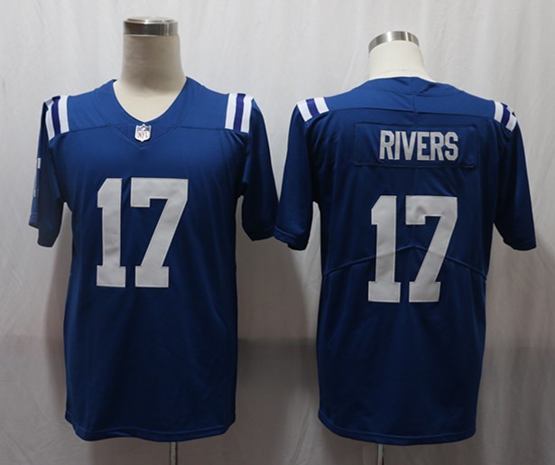 NFL Indianapolis Colts #17 Rivers Blue Vapor Limited jersey