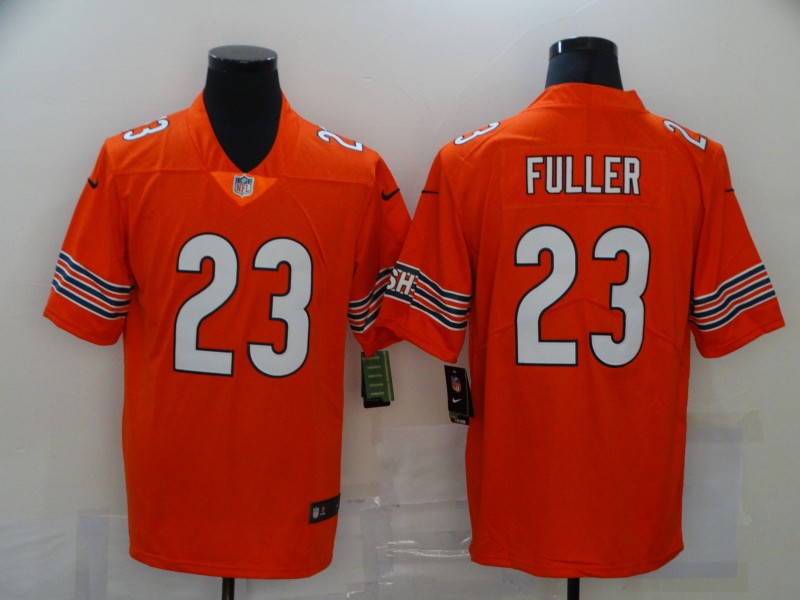NFL Chicago Bears #23 Fuller Orange Vapor Limited Jersey