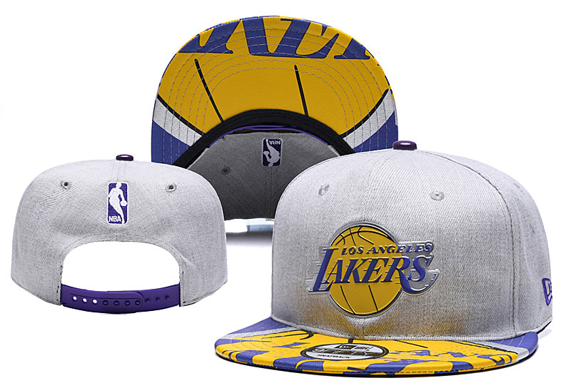 NBA Los Angeles Lakers Snapback Hats 2--YD