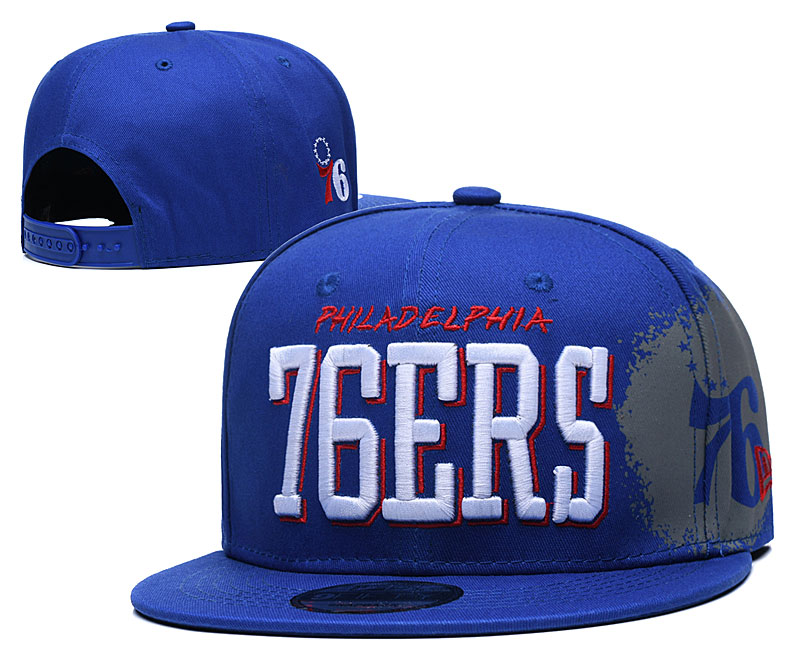 NBA Philadelphia 76ers Snapback Hats--YD