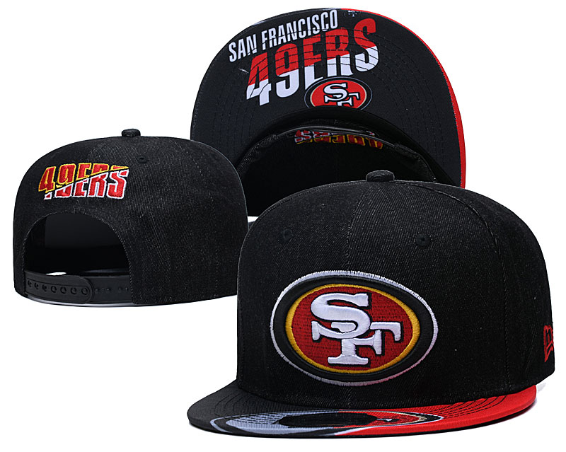 NFL San Francisco 49ers Snapback Hats--YD
