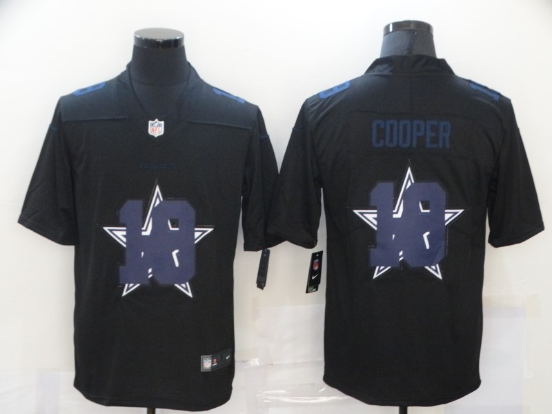 NFL Dallas Cowboys #10 Cooper Black Shadow Limited Jersey