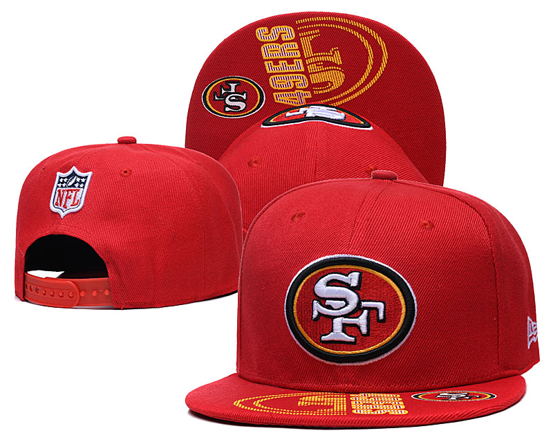 NFL San Francisco 49ers Snapback Hats--GH