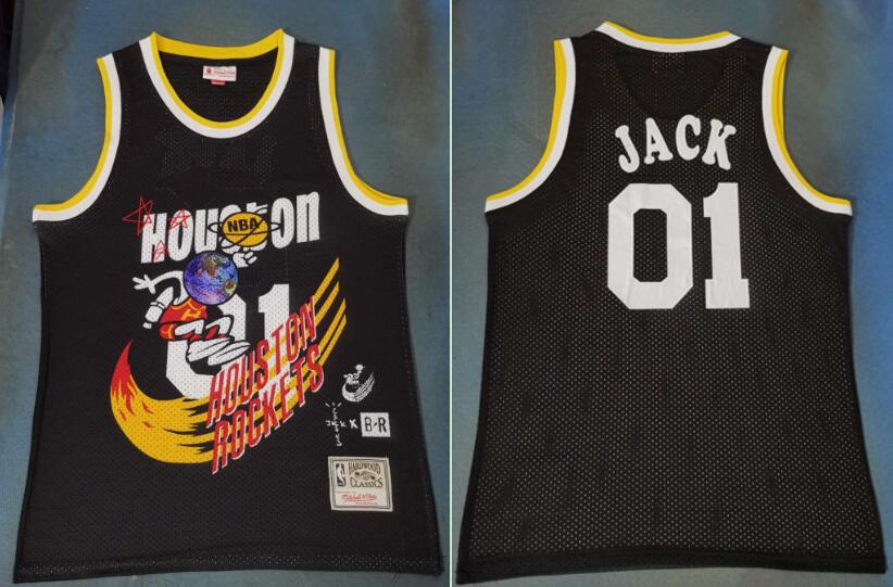 NBA Houston Rockets #01 Jack Black Jrsey