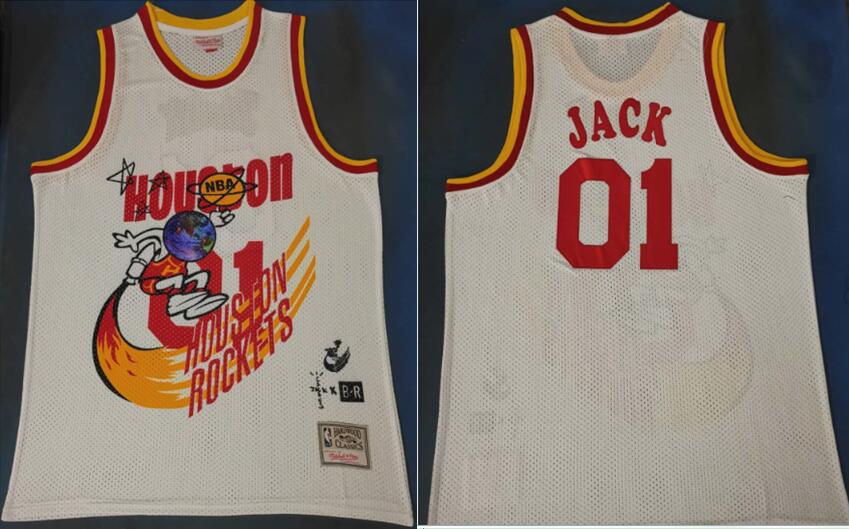 NBA Houston Rockets #01 Jack White Jrsey