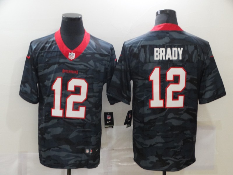 NFL Tampa Bay Buccaneers #12 Brady Camo Limited Jersey
