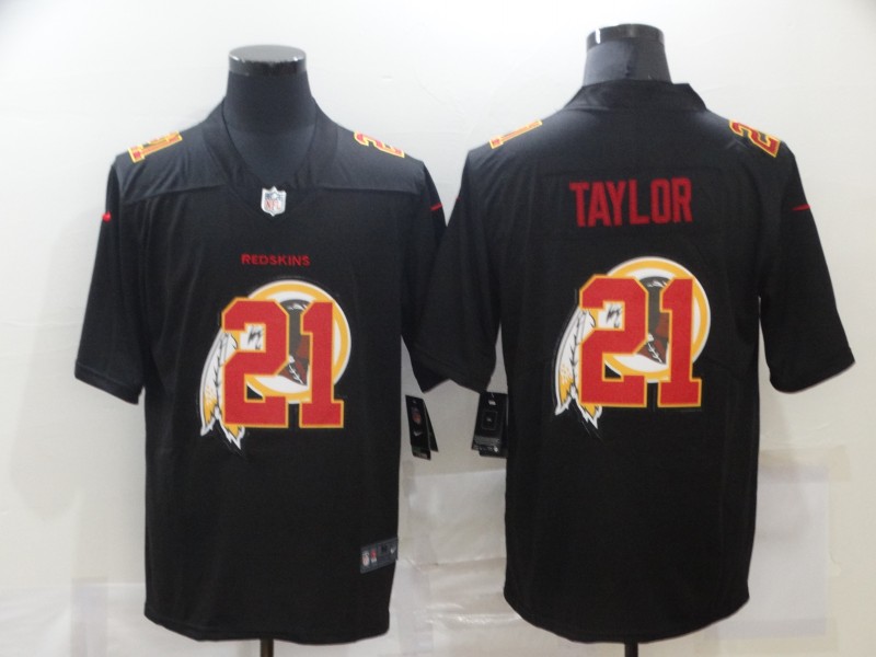 NFL Washington Redskins #21 Taylor Black Shadow limited Jersey