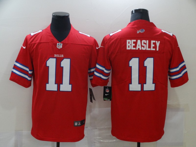 NFL Buffalo Bills #11 Beasley Red Vapor Limited Jersey
