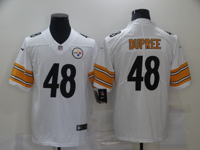 NFL Pittsburgh Steelers #48 Dupree White Vapor limited Jersey