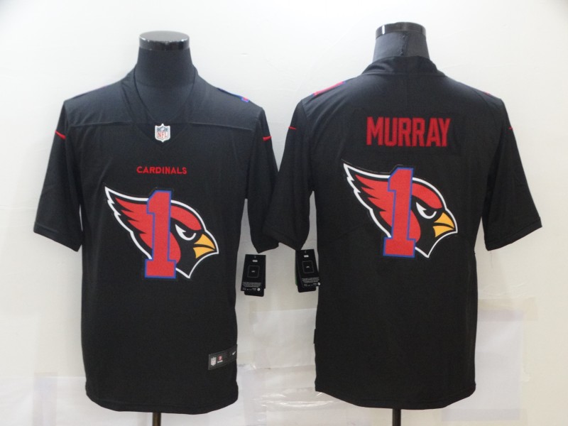 NFL Arizona Cardinals #1 Murray Black Shadow Limited Jersey