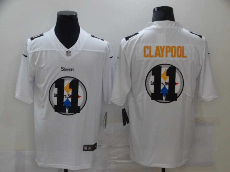 NFL Pittsburgh Steelers #11 Claypool White Shadow limited Jersey