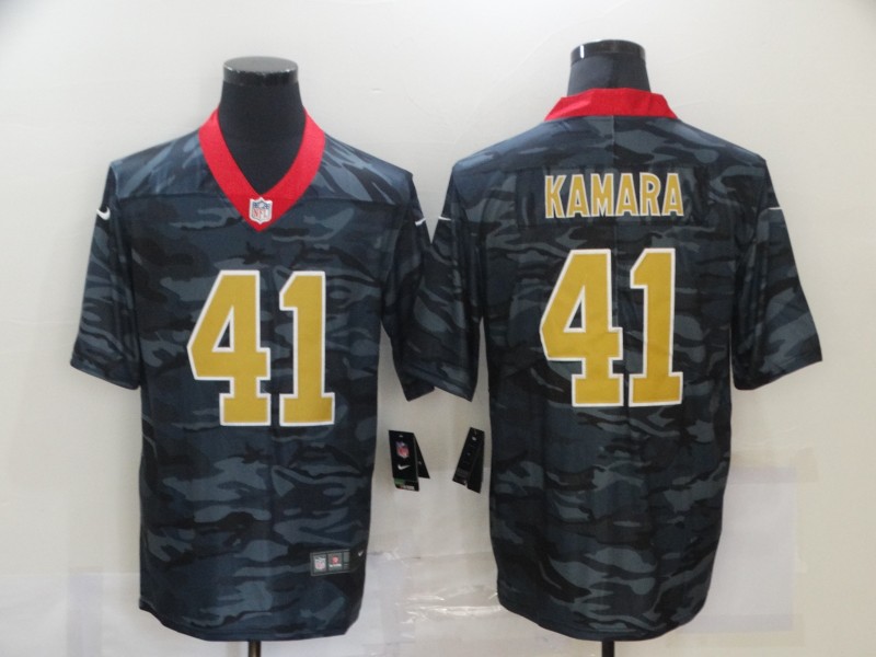 NFL New Orleans Saints #41 Kamara Camo Limited Jersey
