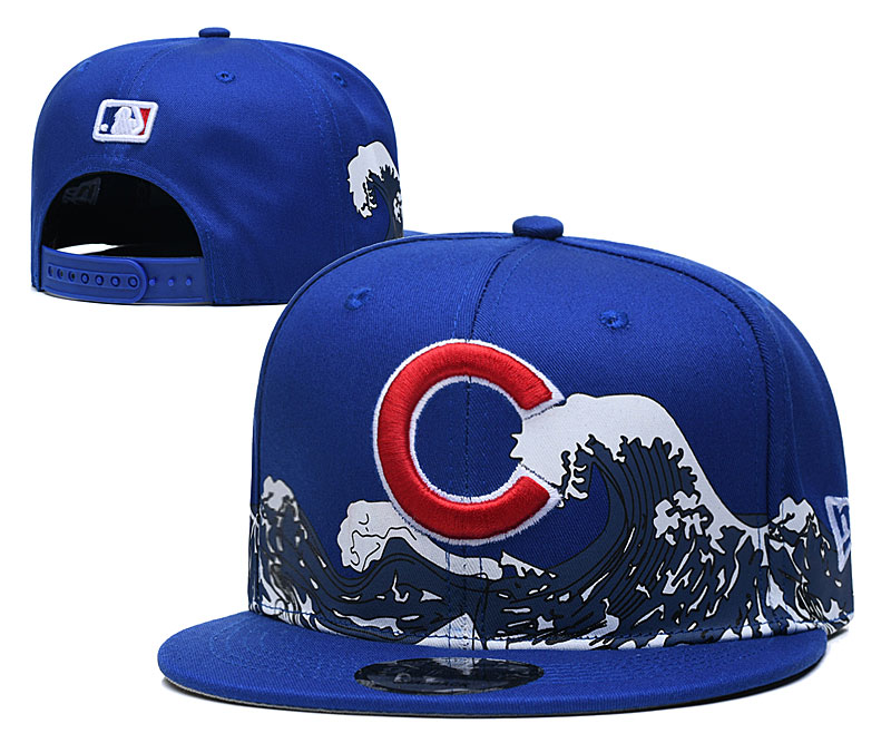 MLB Chicago Cubs Snapback Hats--YD