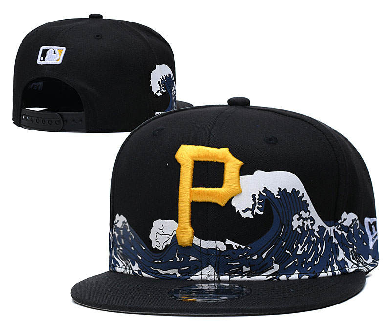 MLB Pittsburgh Pirates Snapback Hats--YD