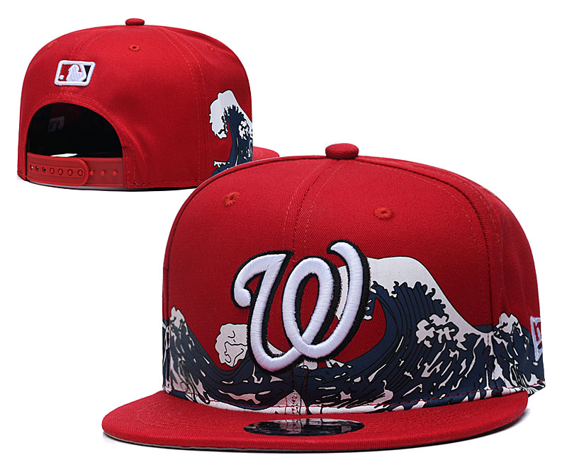 MLB Washington Nationals Snapback Hats--YD