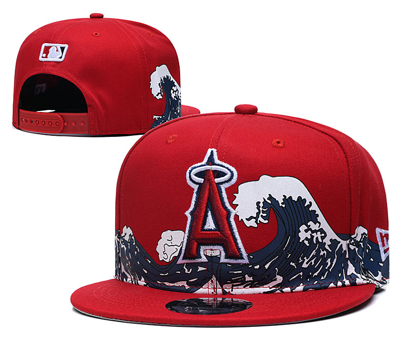 MLB Los Angeles Angels Snapback Hats--YD