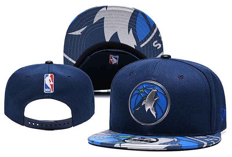 NBA Minnesota Timberwolves Snapback Hats--YD