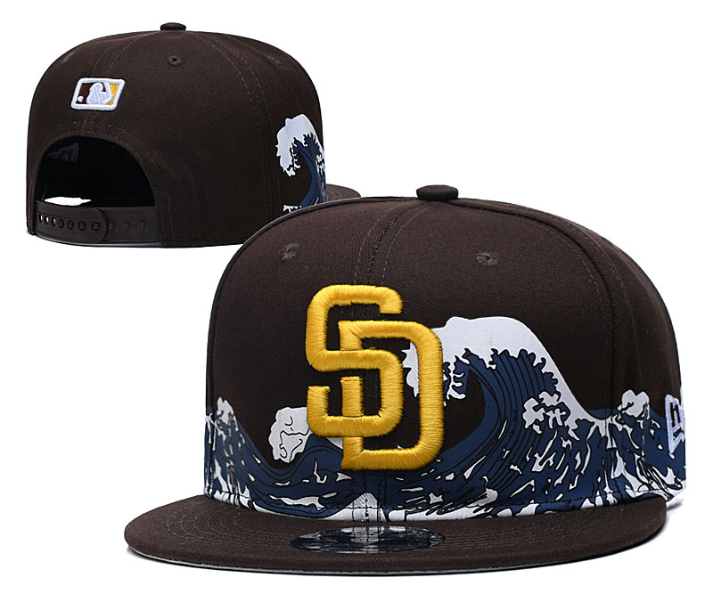 MLB San Diego Padres Snapback Hats--yd