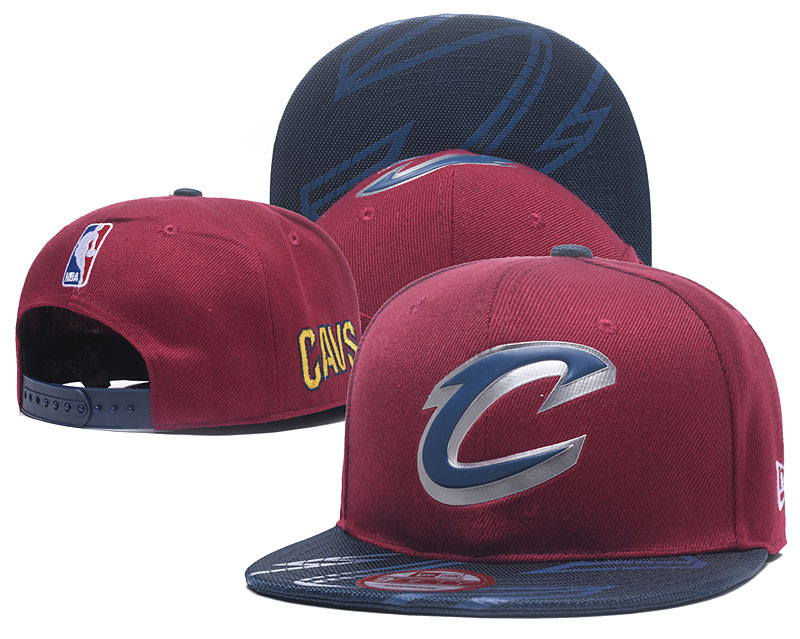 NBA Cleveland Cavaliers Snapback Hats--YD