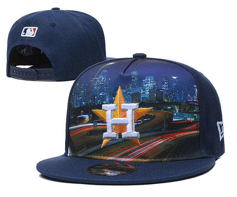 MLB Houston Astros Snapback Hats--YD