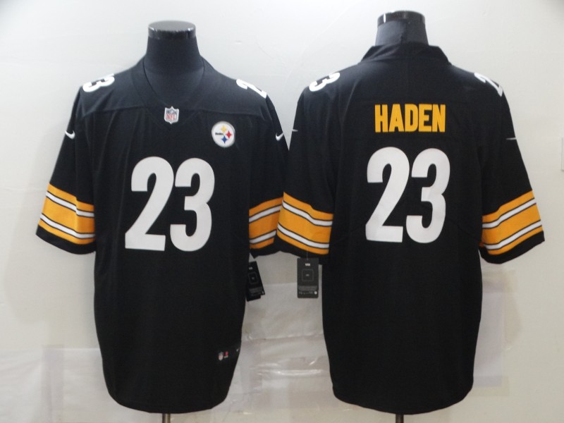 NFL Pittsburgh Steelers #23 Haden Black Vapor Limited Jersey