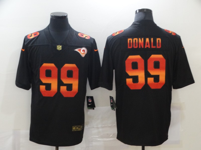 NFL Los Angeles Rams #99 Donald Black Limited Jersey