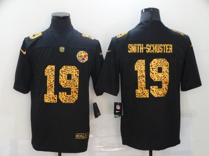 NFL Pittsburgh Steelers #19 Smith-Schuster Black Limited Jersey
