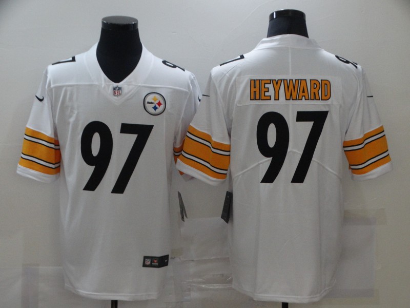 NFL Pittsburgh Steelers #97 Heyward White Vapor Limited Jersey