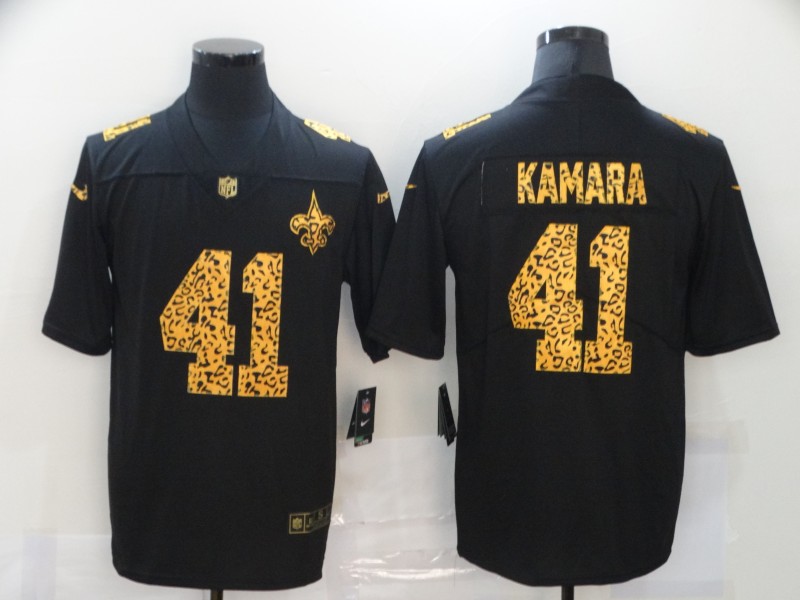 NFL New Orleans Saints #41 Kamara Black Limited Jersey