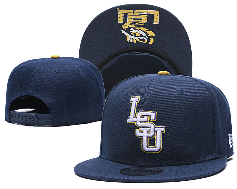 NCAA LSU Tigers Snapback Hats--GH