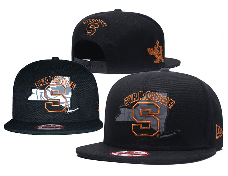 NCAA Syracuse Orange Snapback Hats--GS