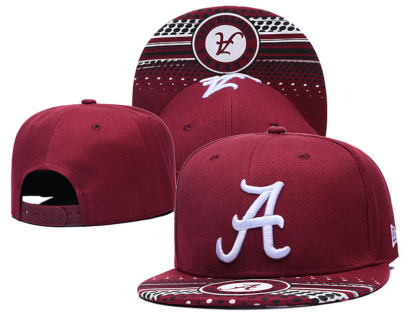NCAA Alabama Crimson Tide Snapback Hats 4--GS