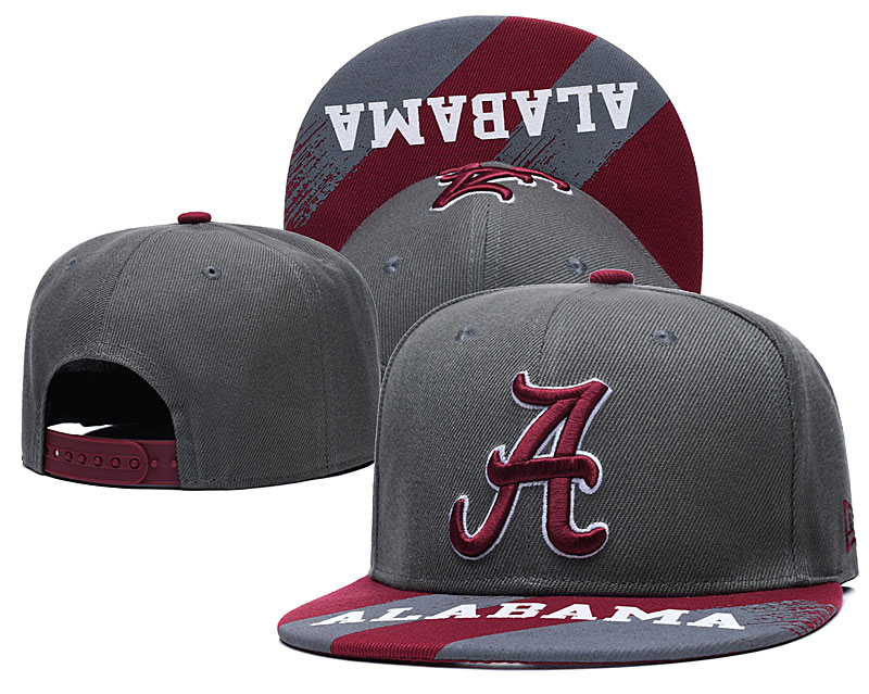 NCAA Alabama Crimson Tide Snapback Hats 2--GS