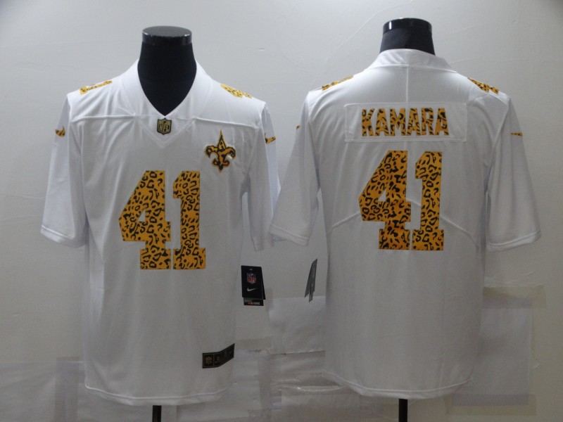 NFL New Orleans Saints #41 Kamara White Limited Jersey