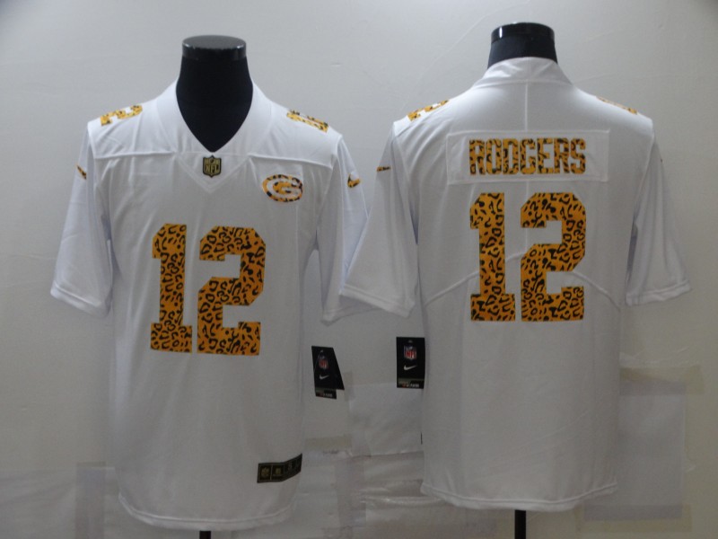 NFL Green Bay Packers #12 Rodgers White Limited Jersey