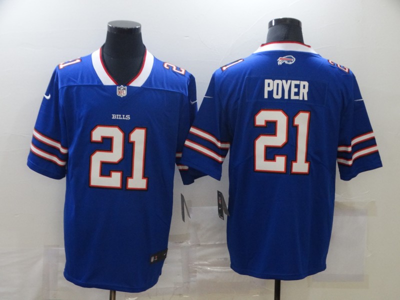 NFL Buffalo Bills #21 Poyer Blue Vapor Limited Jersey