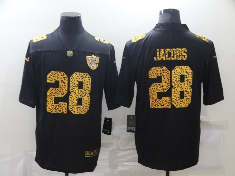 NFL Oakland Raiders #28 Jacobs Black Limited Jersey