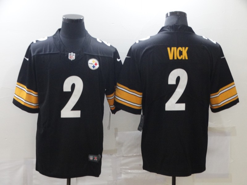 NFL Pittsburgh Steelers #2 Vick Black Color Vapor Limited Jersey