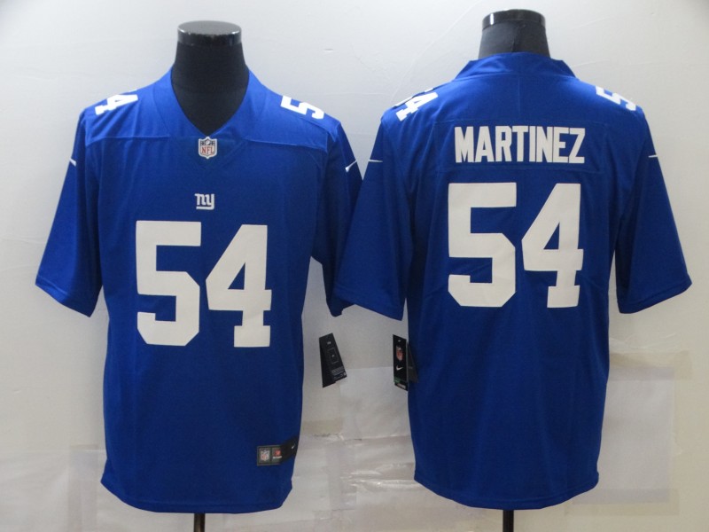 NFL New York Giants #54 Martinze Blue Vapor Limited Jersey