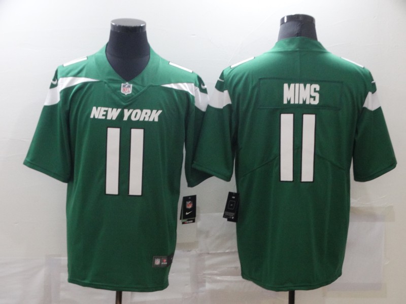 NFL New York Jets #11 Mims Green Vapor limited Jersey