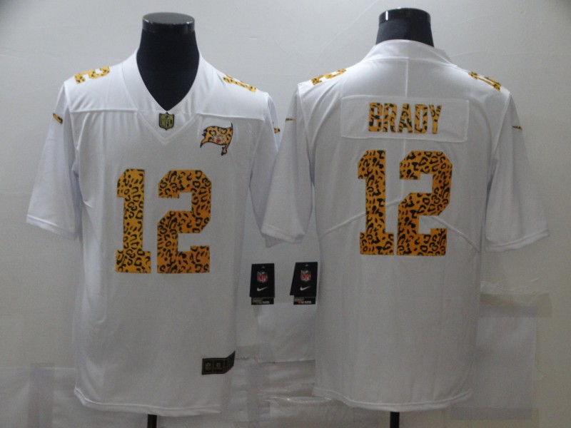 NFL Tampa Bay Buccaneers #12 Brady White Limited Jersey