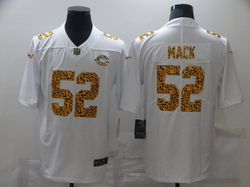 NFL Chicago Bears #52 Mack White Limited Jersey