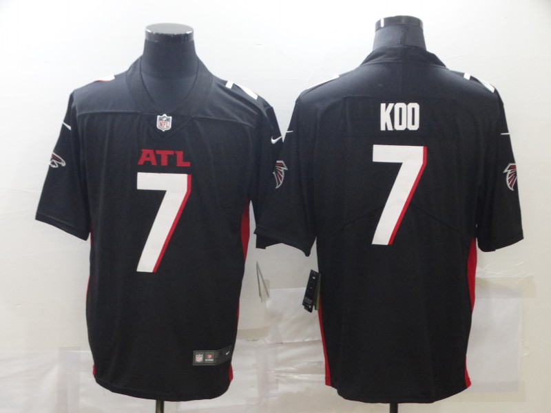 NFL Atlanta Falcons #7 Koo Black Vapor Limited Jersey