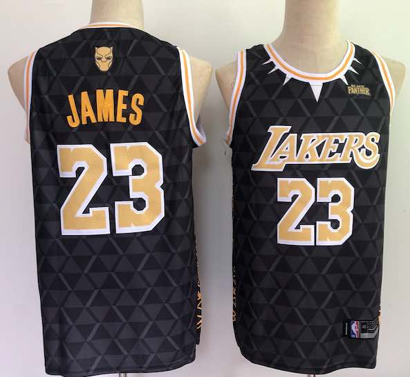 NBA Los Angels Lakers #23 James Black NEW Jersey