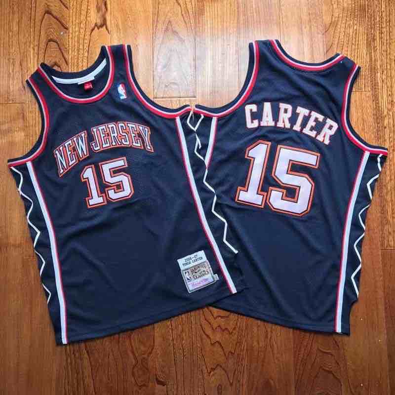 NBA New Jersey Nets #15 Carter Blue Jersey